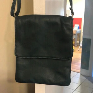 Vera Pelle Italian made leather crossbody bag